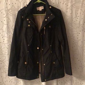Michael kors jacket with hidden hood